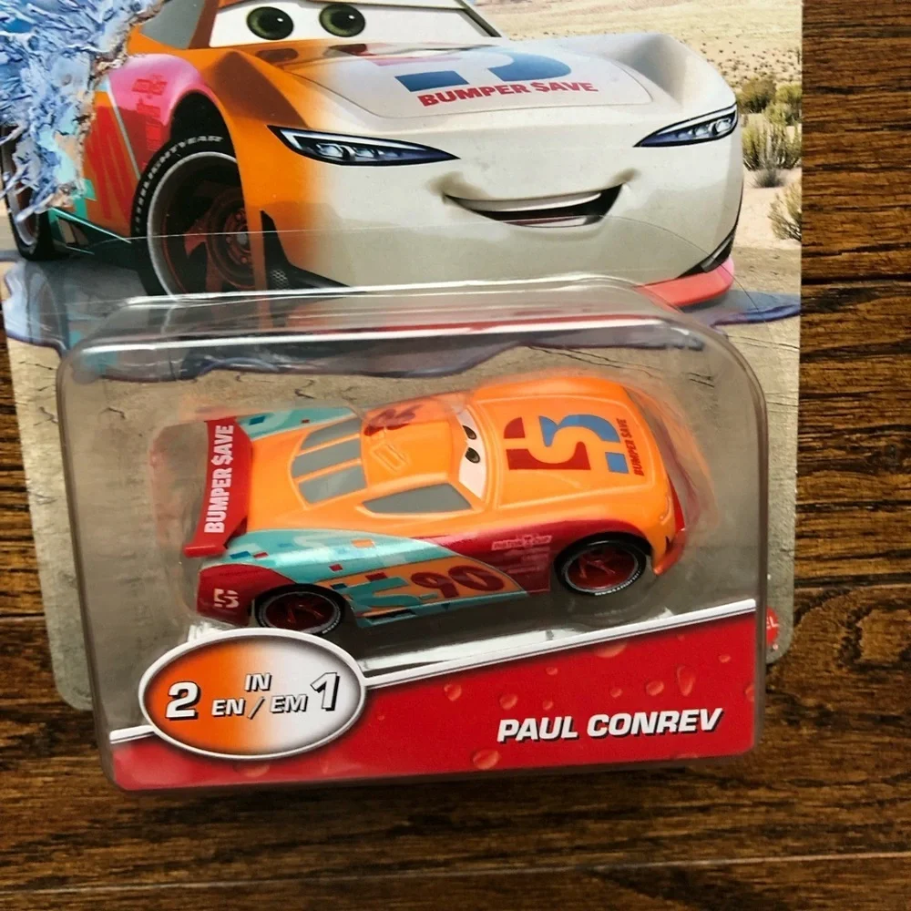 Disney Pixar Cars Color Changers - Paul Conrev from Cars 3 - BRAND NEW IN BOX!